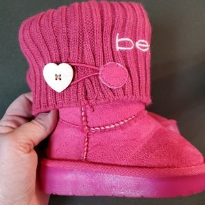 NEW - bebe light up little girls boots